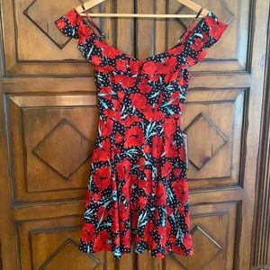 New with Tags, Size 1/2, Off shoulder dress